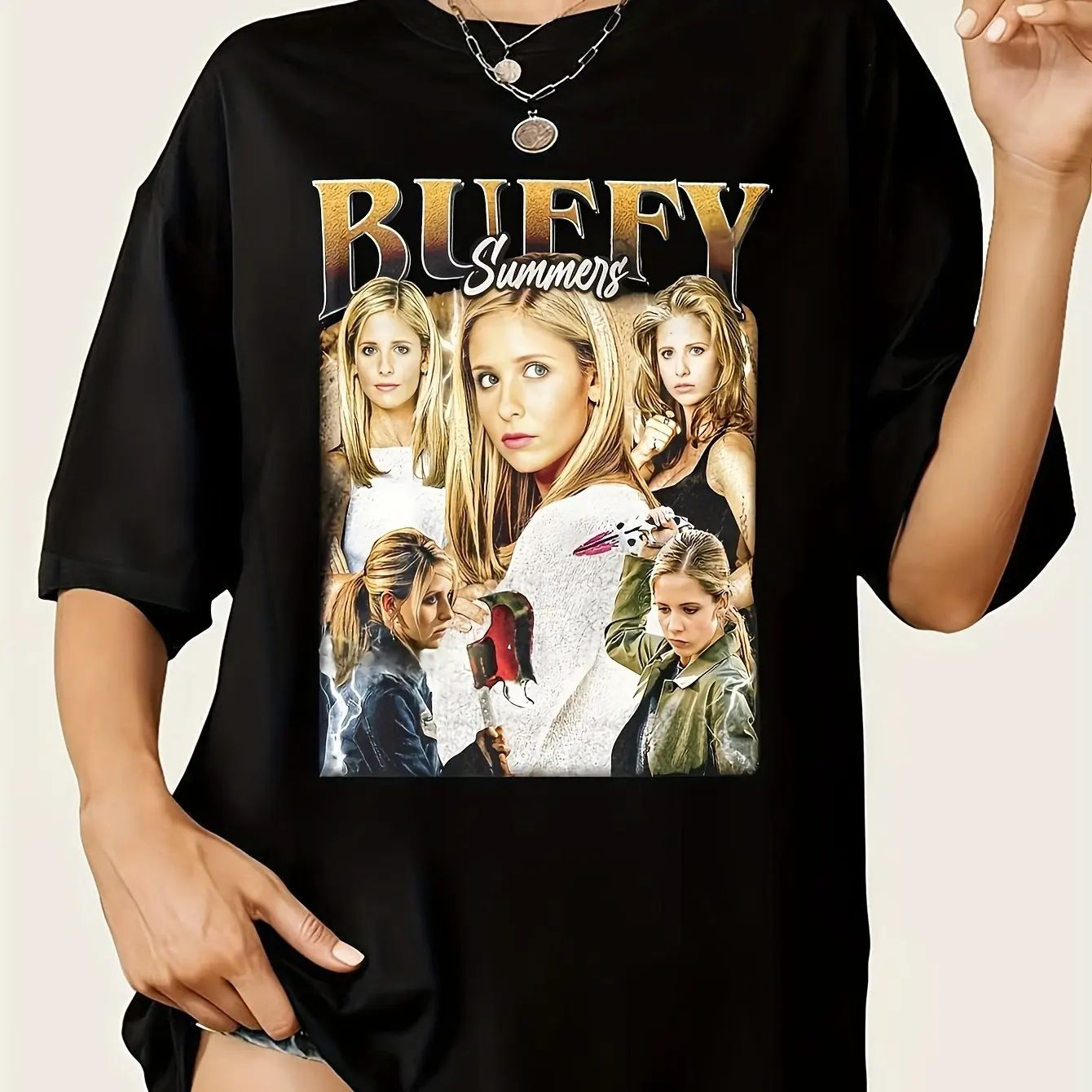 Street Fashion Theme - Camisetas con estampado temático de Buffy,
