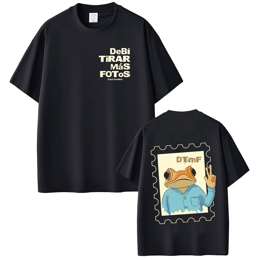 Foto Street Fashion - Camisetas de Rapper Bad Bunny Debi