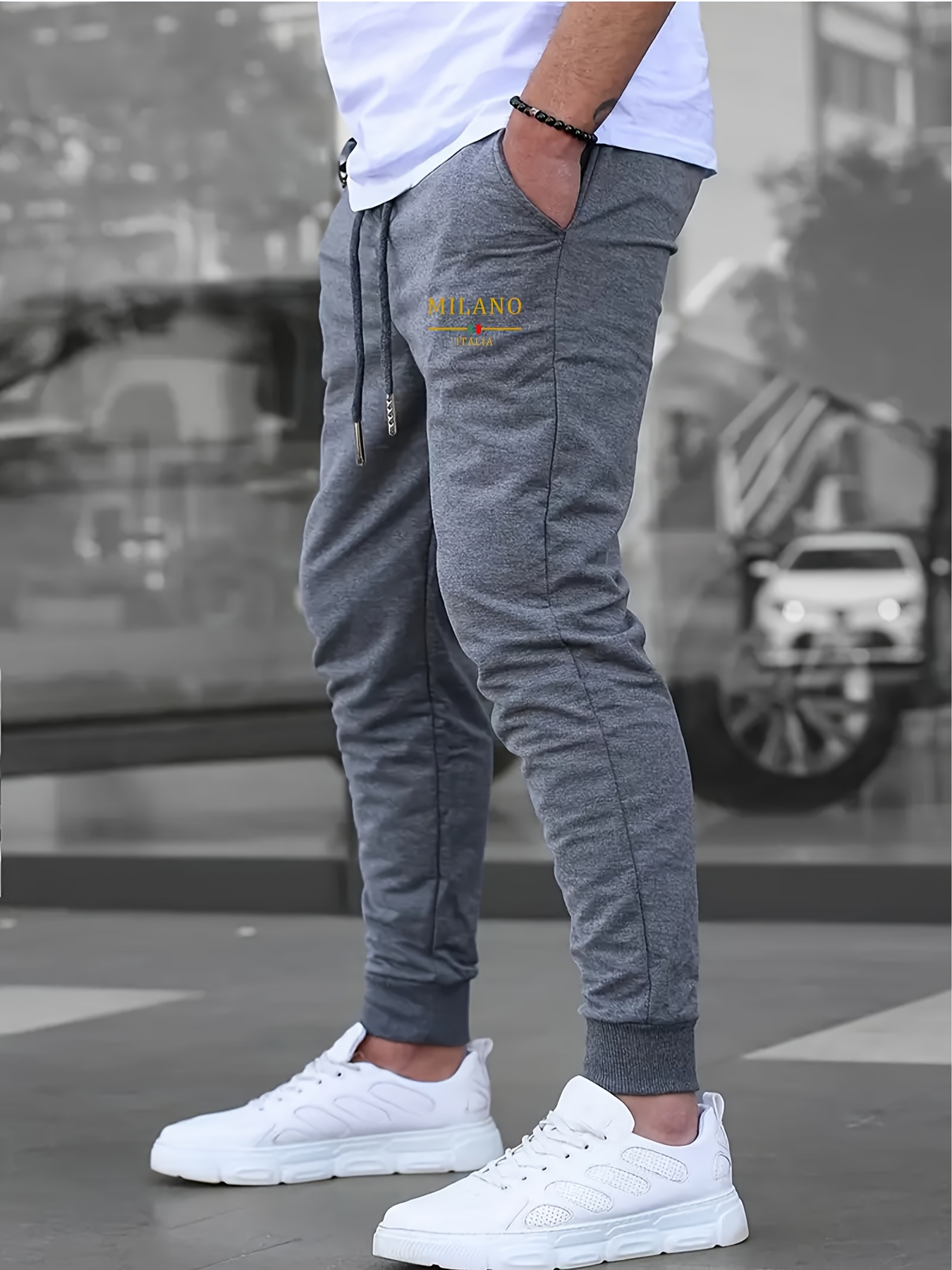 Street Fashion Theme - Pantalones Deportivos Casuales de Lujo para