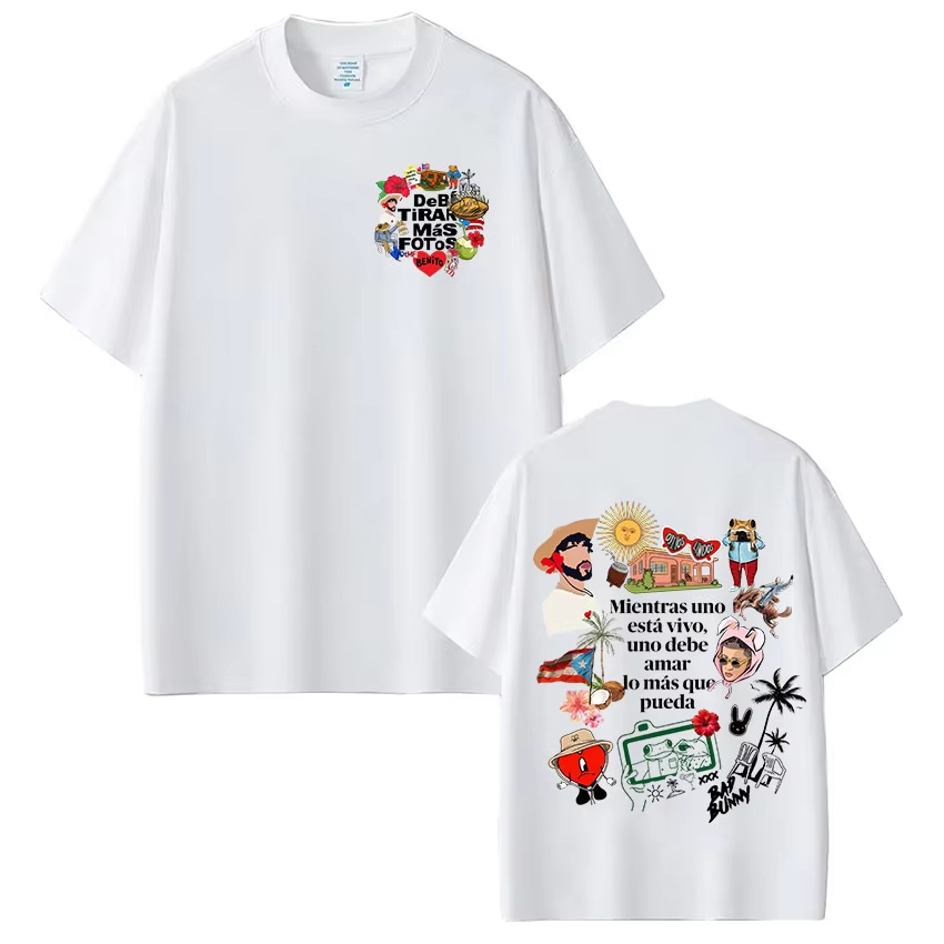 Foto Street Fashion - Camiseta Unisex de Moda Urbana Y2K,