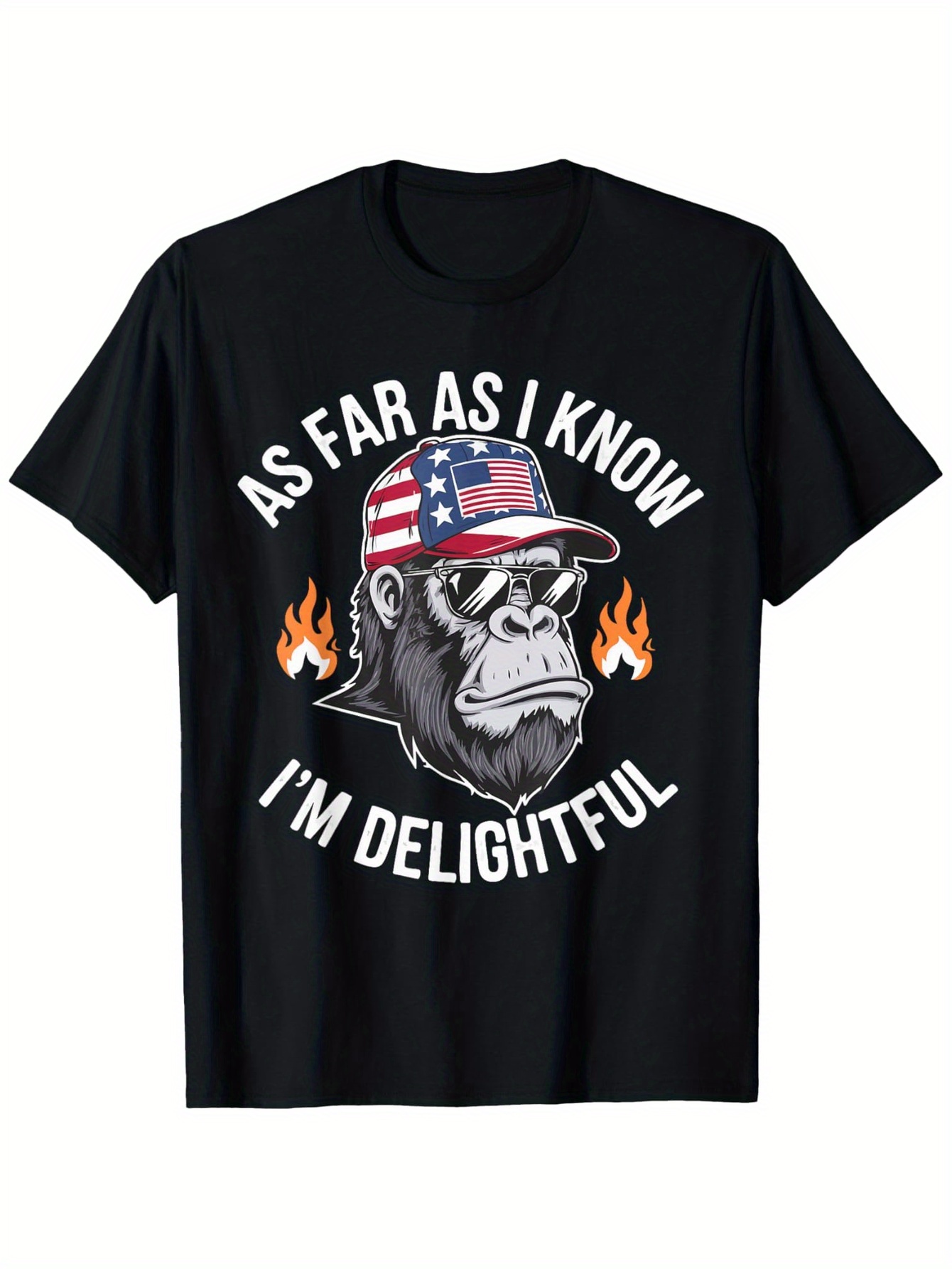 Street Fashion Quotes - Camiseta con cita divertida de Monkey,