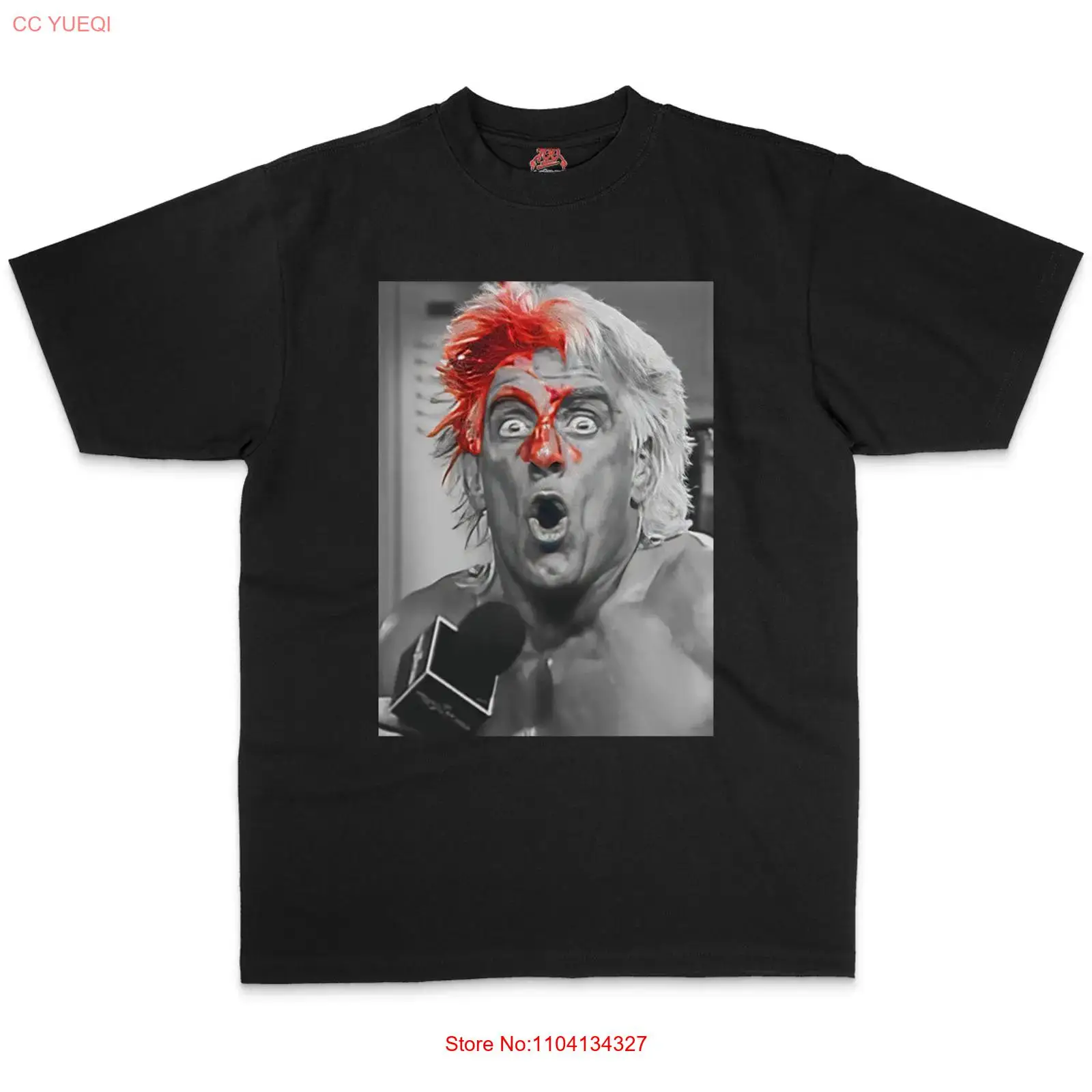 Street Fashion Types - Camiseta RIC FLAIR Rara Vintage Lavada