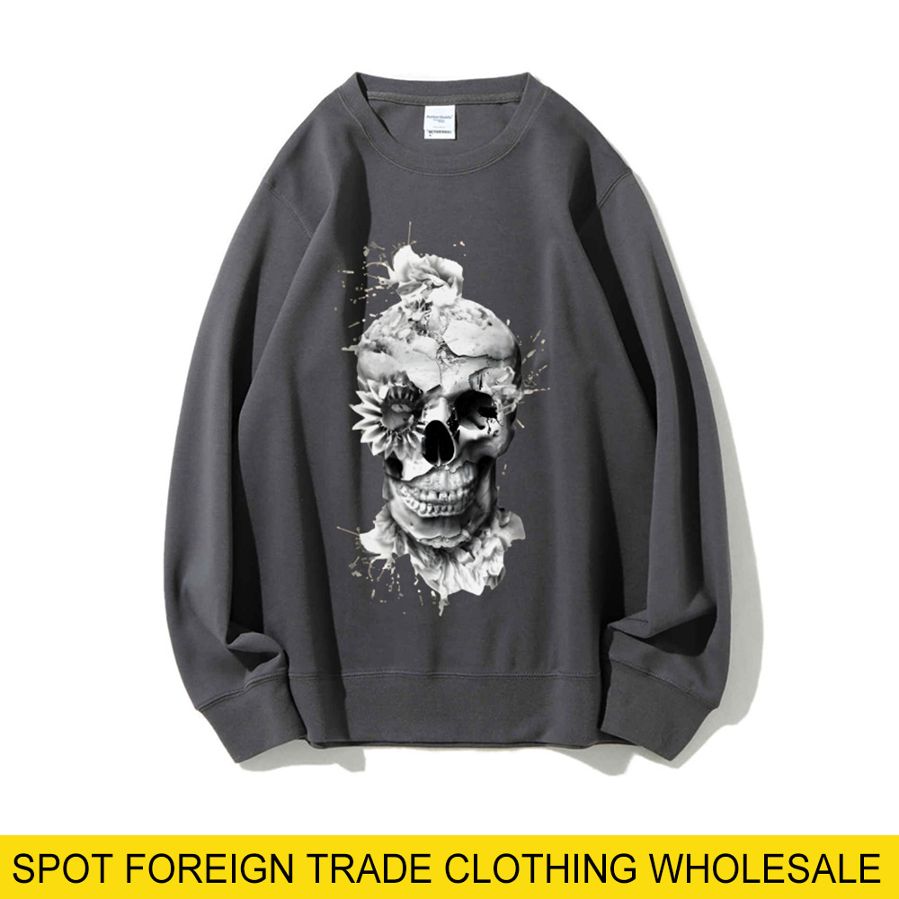 Oversized Crewneck Fleece - Sudadera de gran tamaño con estampado
