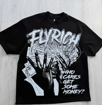 Street Fashion Types - Camiseta de Gran Tamaño con Estampado