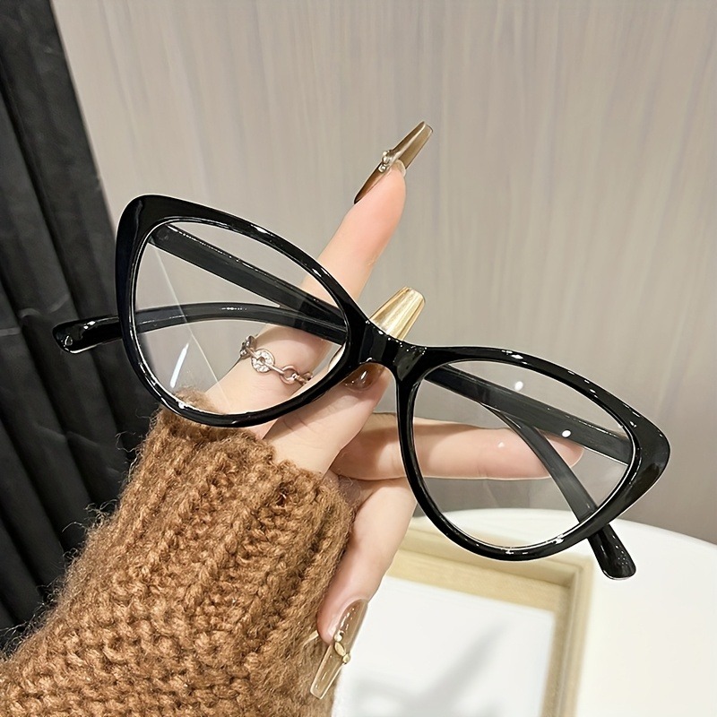 Fashion Street Cat - Gafas de Moda con Lentes Planas