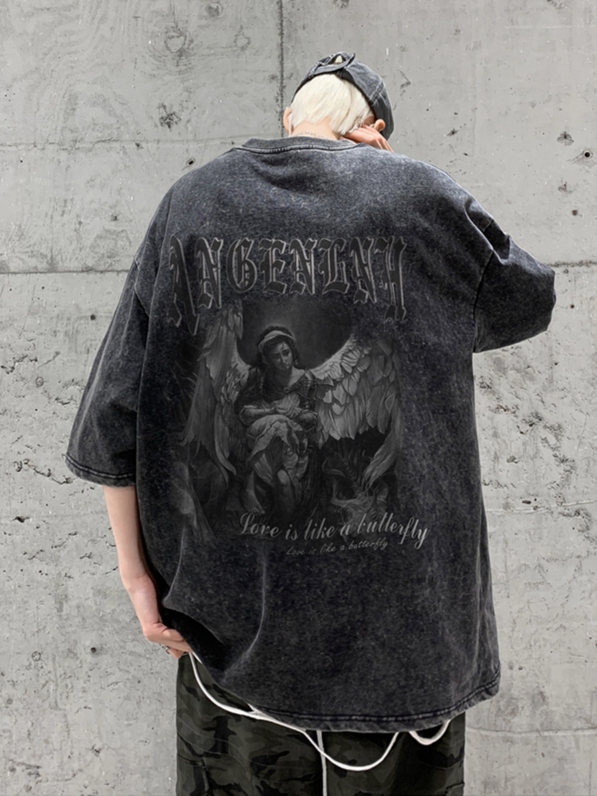 Street Fashion Types - Camisetas de moda europea y americana