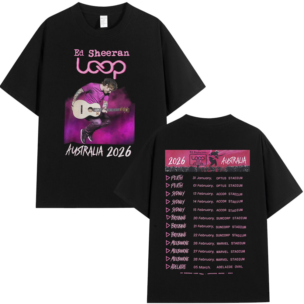 Street Fashion Australia - Camisetas de la gira Loop de