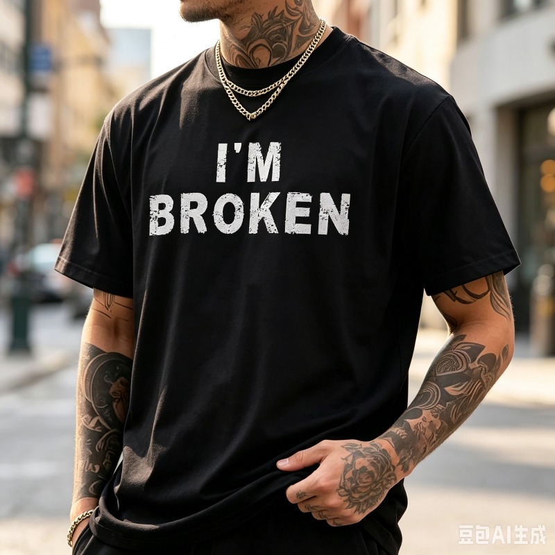 Street Style Fashion Quotes - Camiseta para hombre con estampado de