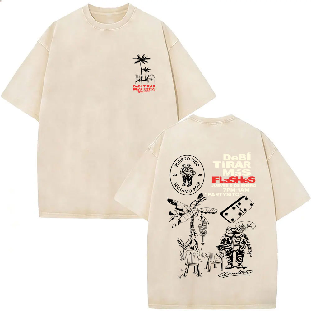 Foto Street Fashion - Camiseta Vintage Lavada de Rapper Bad