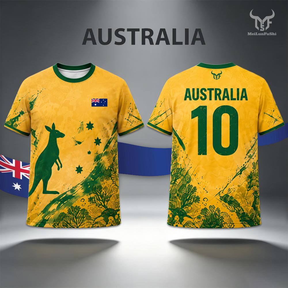 Street Fashion Australia - Camiseta Deportiva 2026 con Estampado de