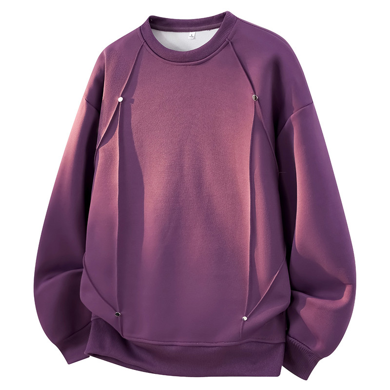 Sudadera de cuello redondo de  - Oversized Crewneck Fleece reseña y precio