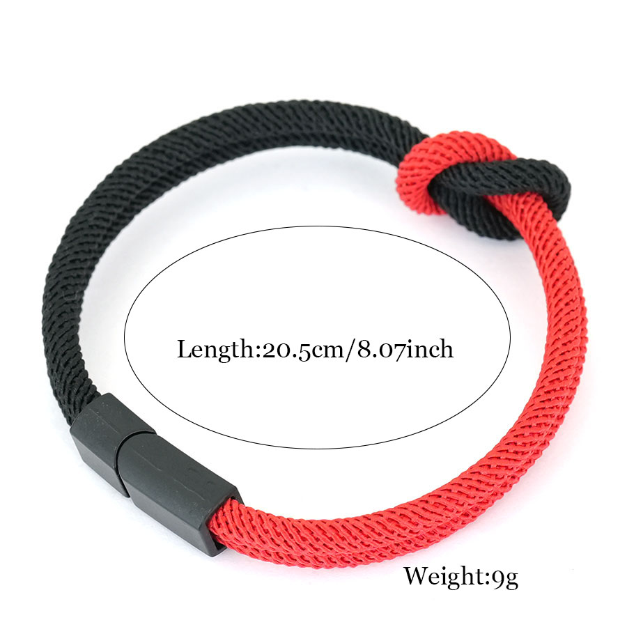 Pulsera de cuerda para hombre  - Street Fashion Of Milan reseña y precio