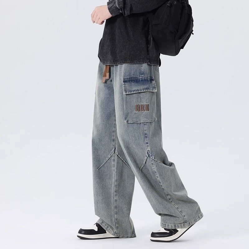 Pantalones de mezclilla de tra - Cargo Pant Wide reseña y precio