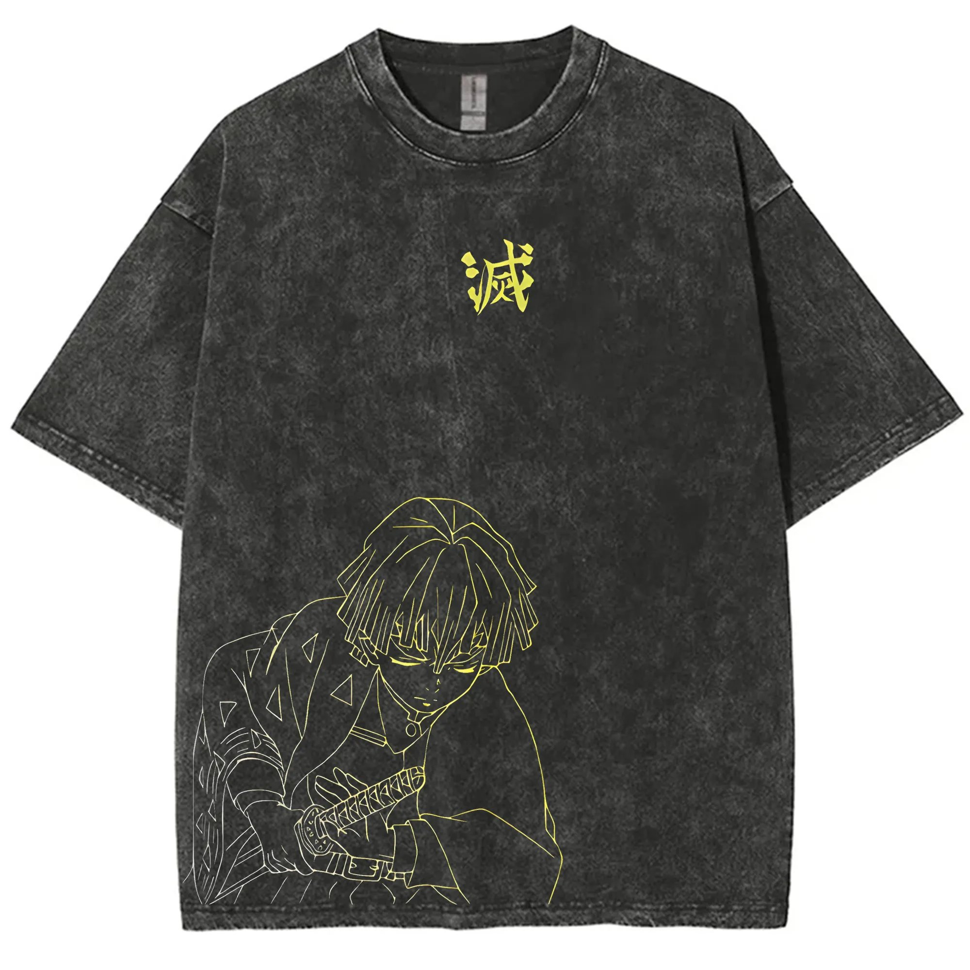 Camiseta con gráfico lavado Vi - Street Fashion Magazine reseña y precio