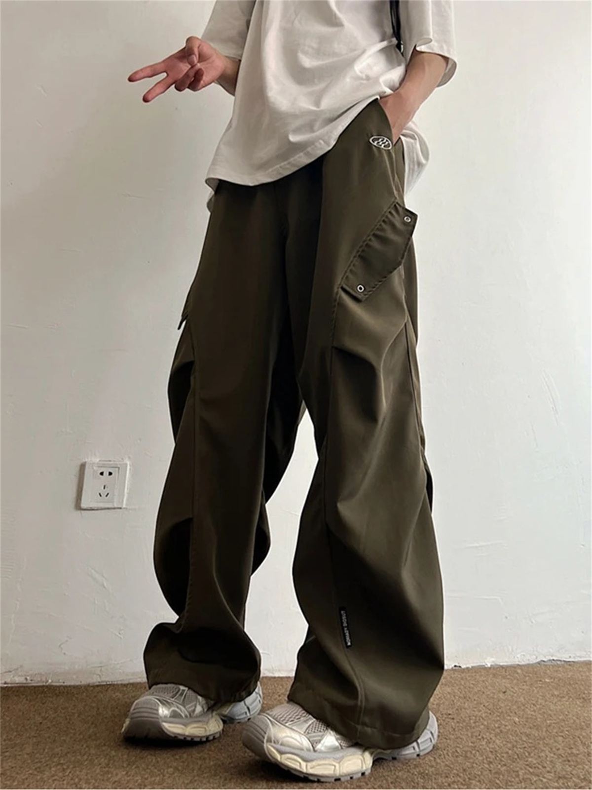 Pantalones Cargo Negros de Dib - Cargo Pant Wide reseña y precio