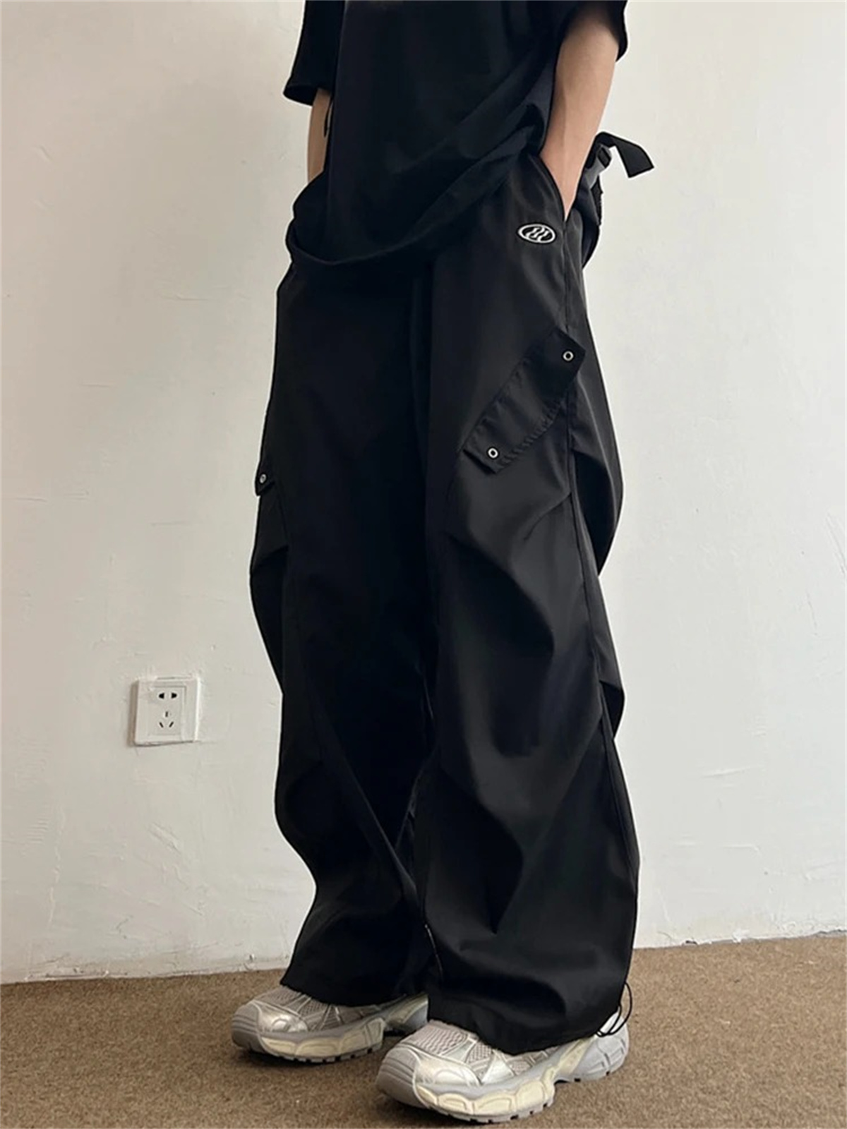 Pantalones Cargo Negros de Dib - Cargo Pant Wide reseña y precio