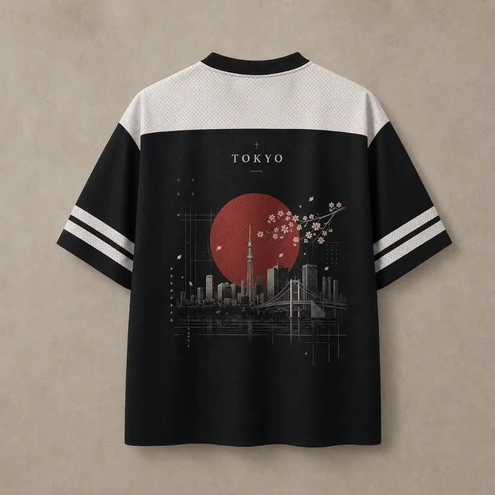 Camiseta con cuello en V para  - Street Fashion In Tokyo reseña y precio