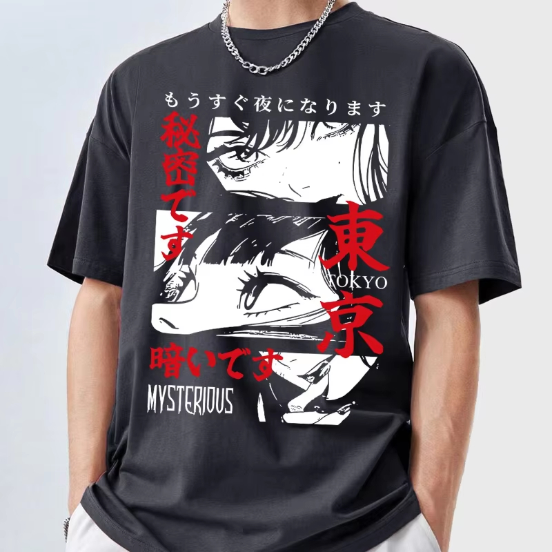 Camiseta de Hombre con Estampa - Street Fashion In Tokyo reseña y precio