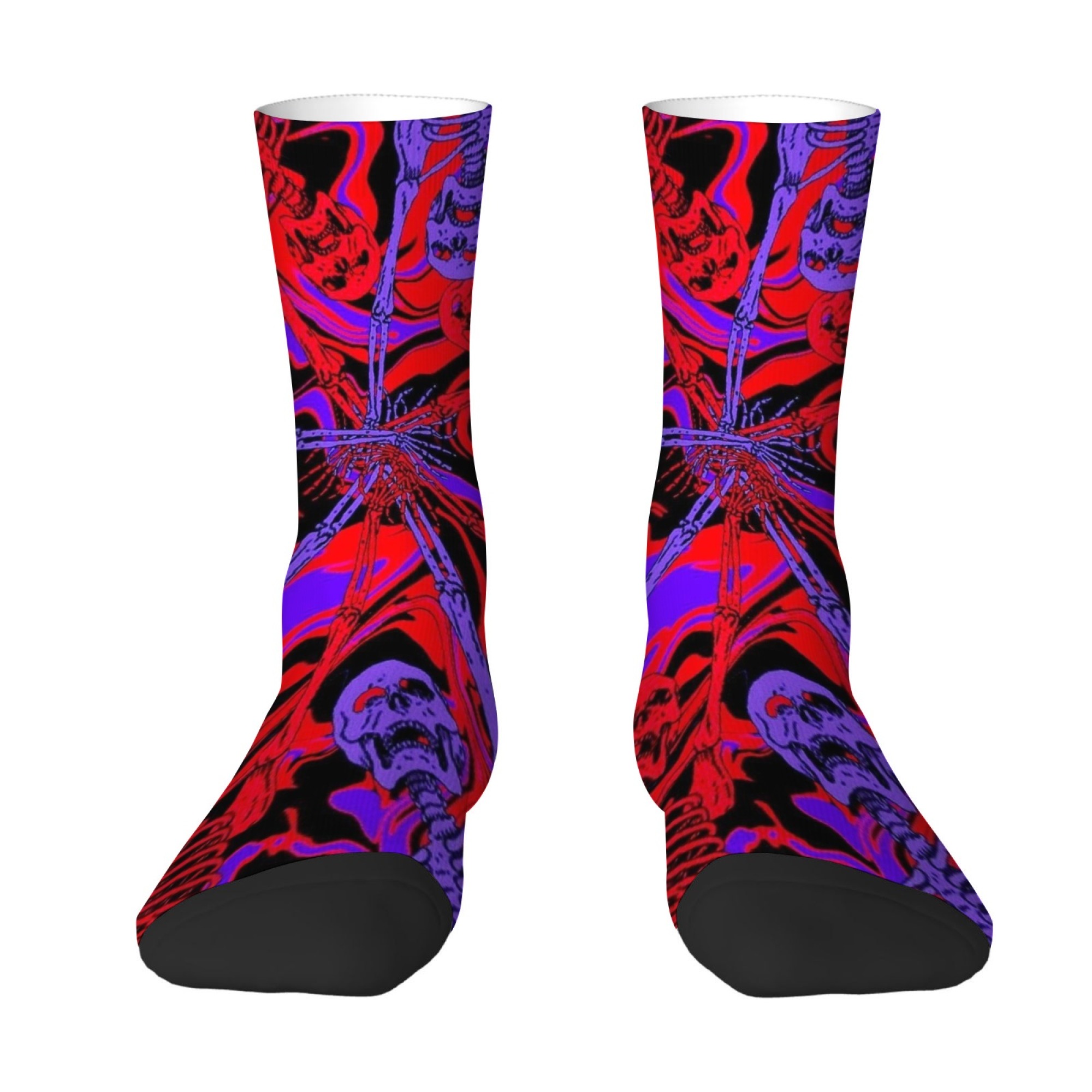 Calcetines locos Punk con cala - Street Fashion Style Youtube reseña y precio