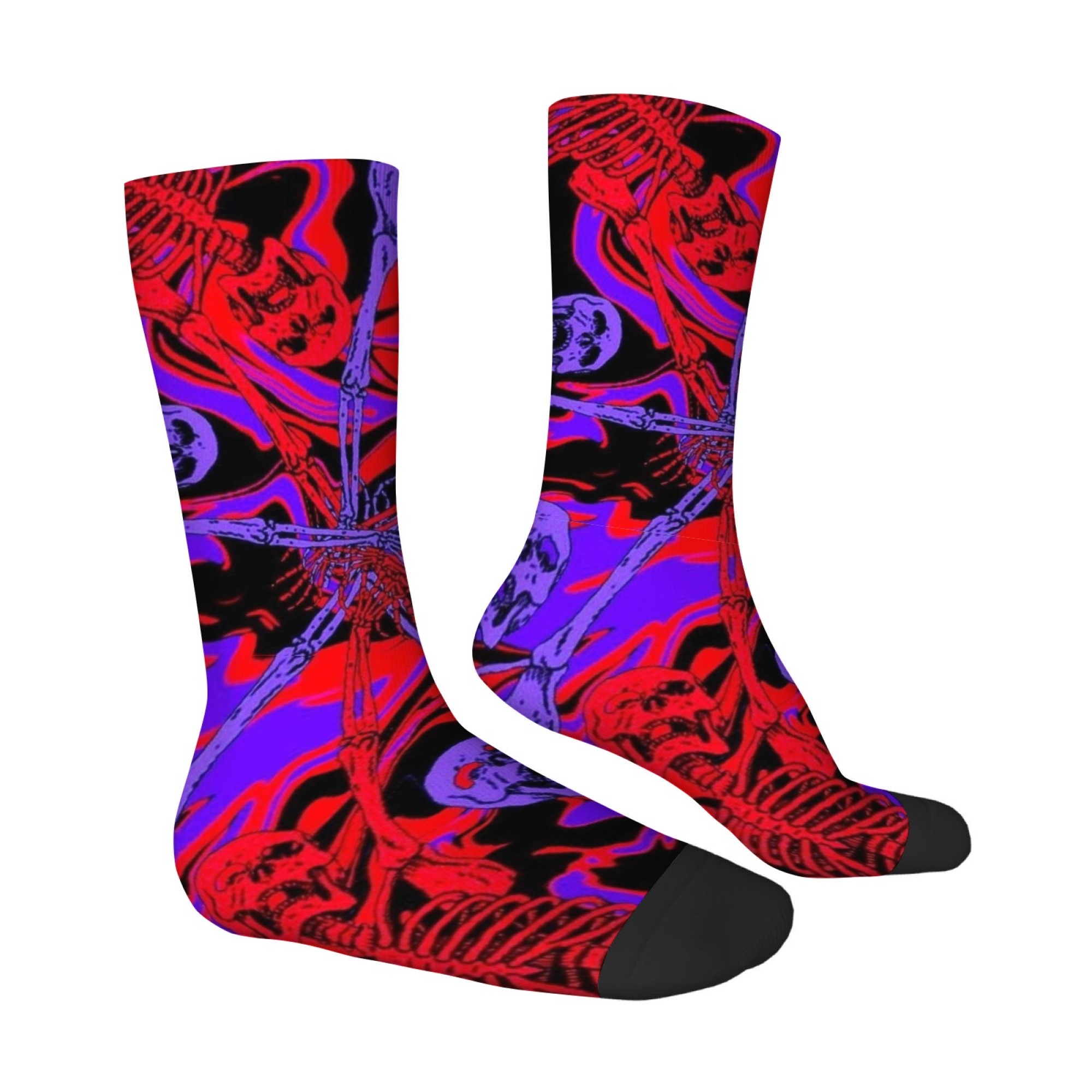 Calcetines locos Punk con cala - Street Fashion Style Youtube reseña y precio