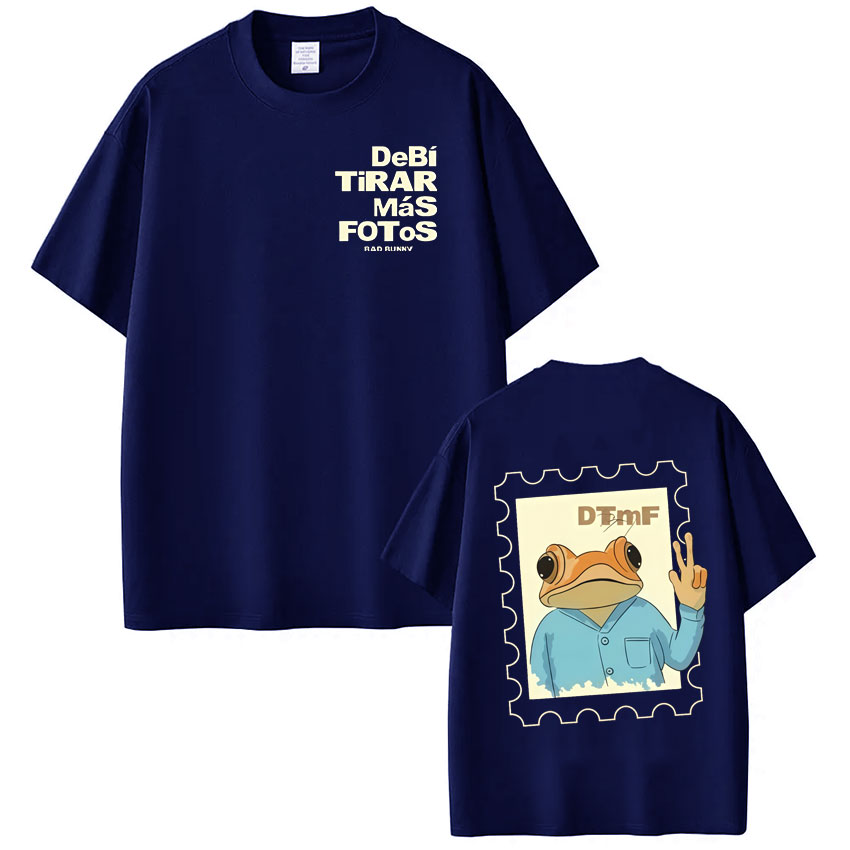 Camisetas de Rapper Bad Bunny  - Foto Street Fashion reseña y precio