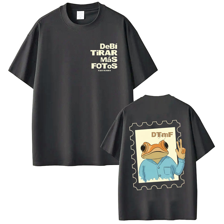 Camisetas de Rapper Bad Bunny  - Foto Street Fashion reseña y precio