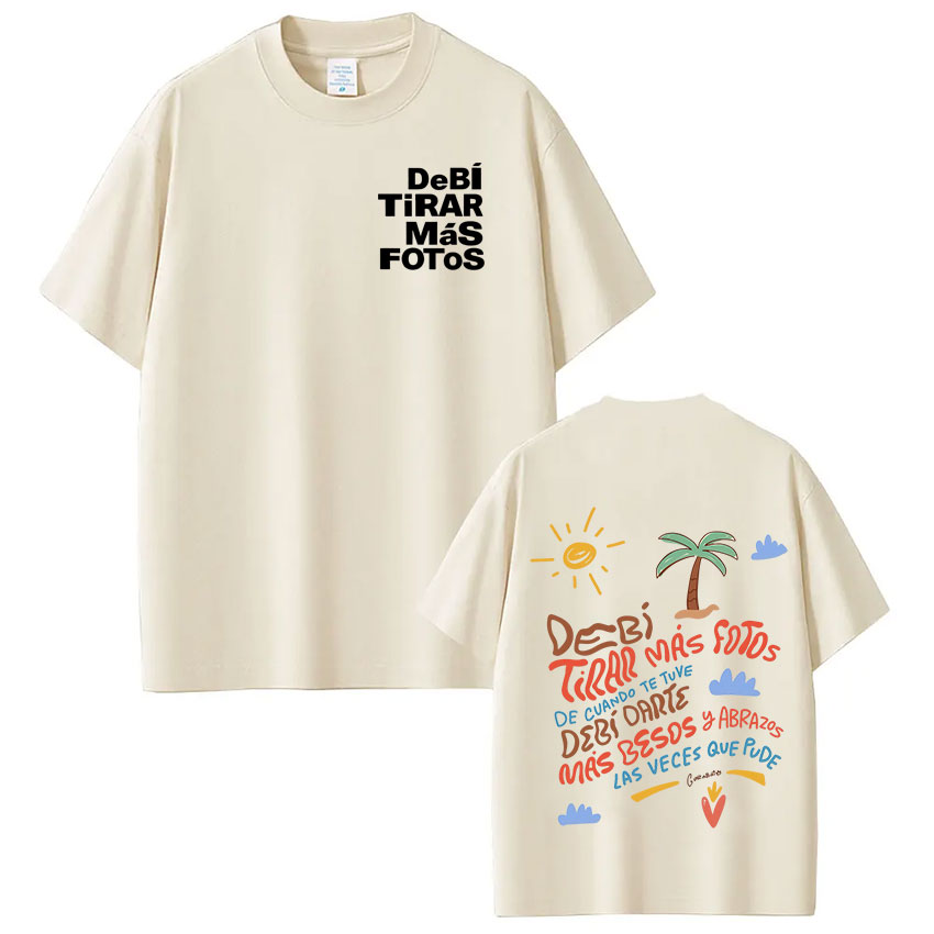 Camiseta Rapper Bad Bunny Debi - Foto Street Fashion reseña y precio