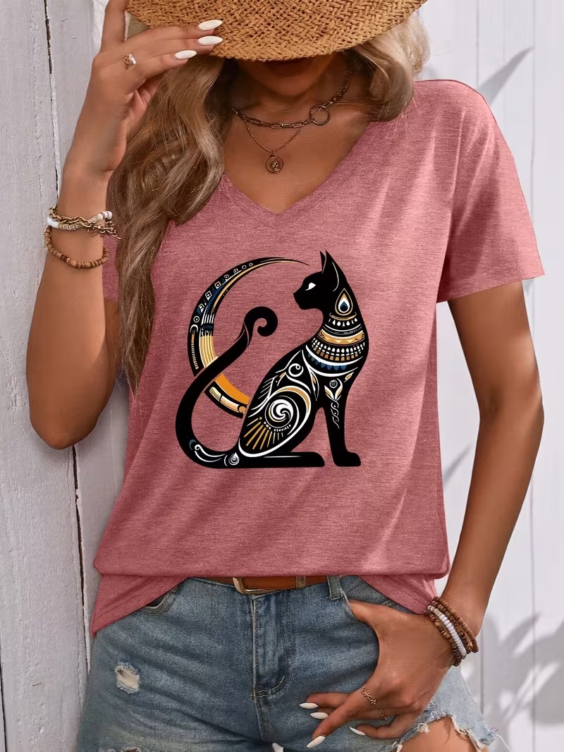 Nueva Camiseta de Verano para  - Fashion Street Cat reseña y precio