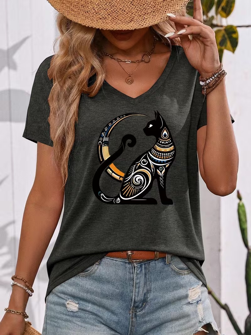 Nueva Camiseta de Verano para  - Fashion Street Cat reseña y precio