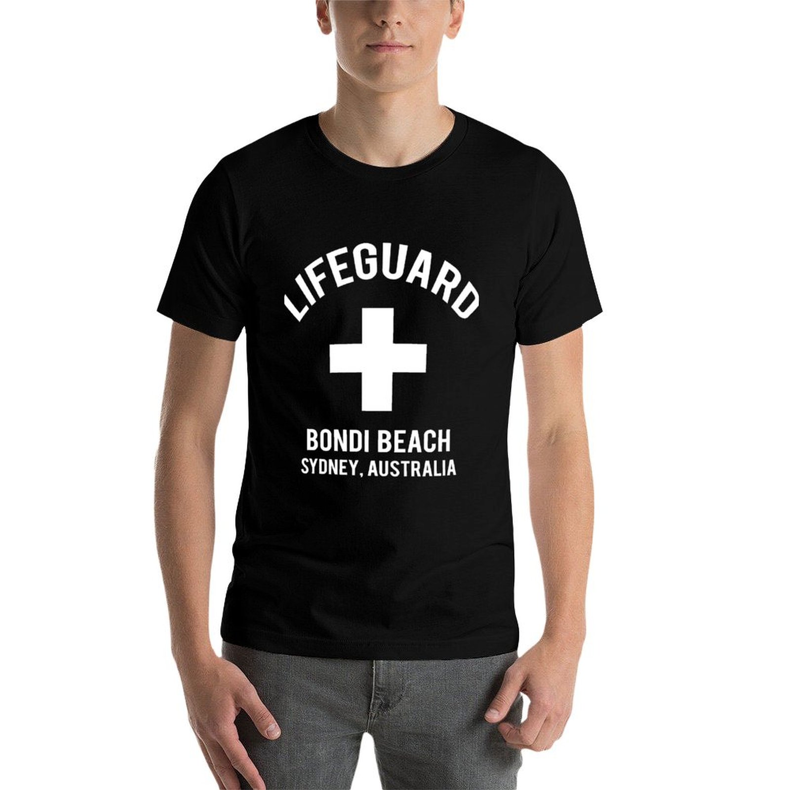 Camiseta Lifeguard Bondi Beach - Street Fashion Australia reseña y precio
