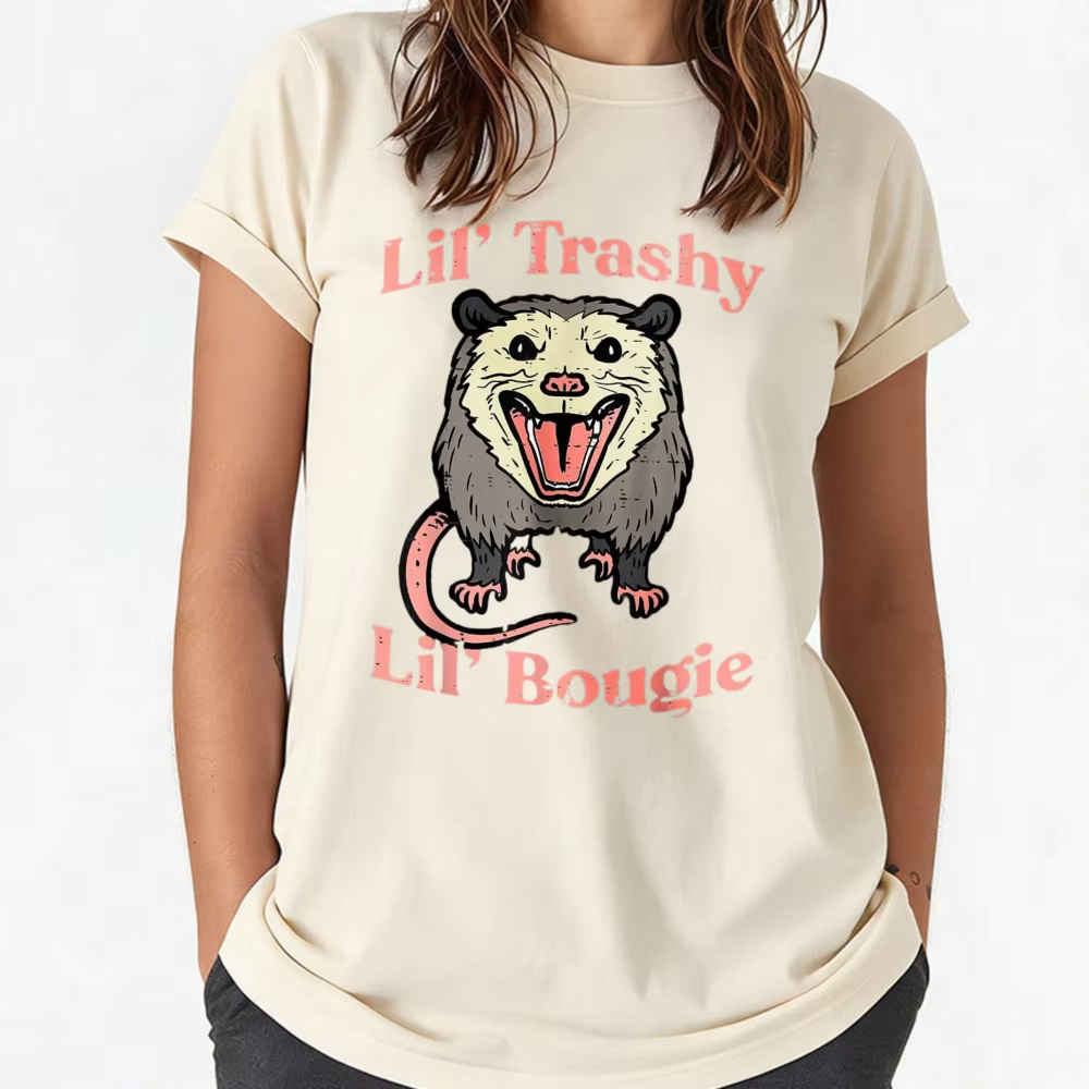 Camiseta Opossum Lil Trashy Bo - Fashion Street Cat reseña y precio