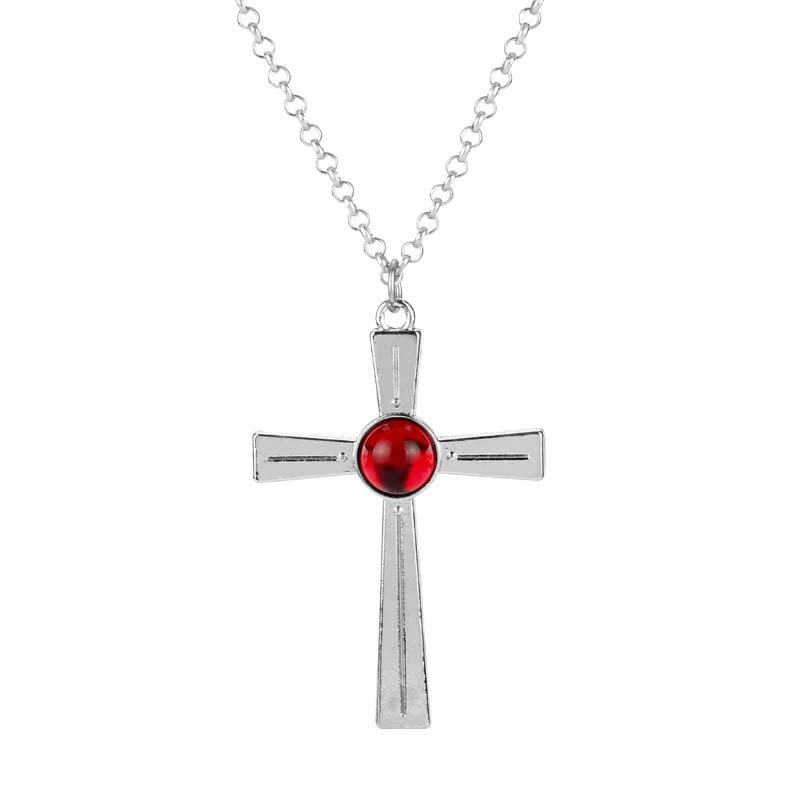 Collar de cristal rojo de Rosa - Street Fashion Anime reseña y precio