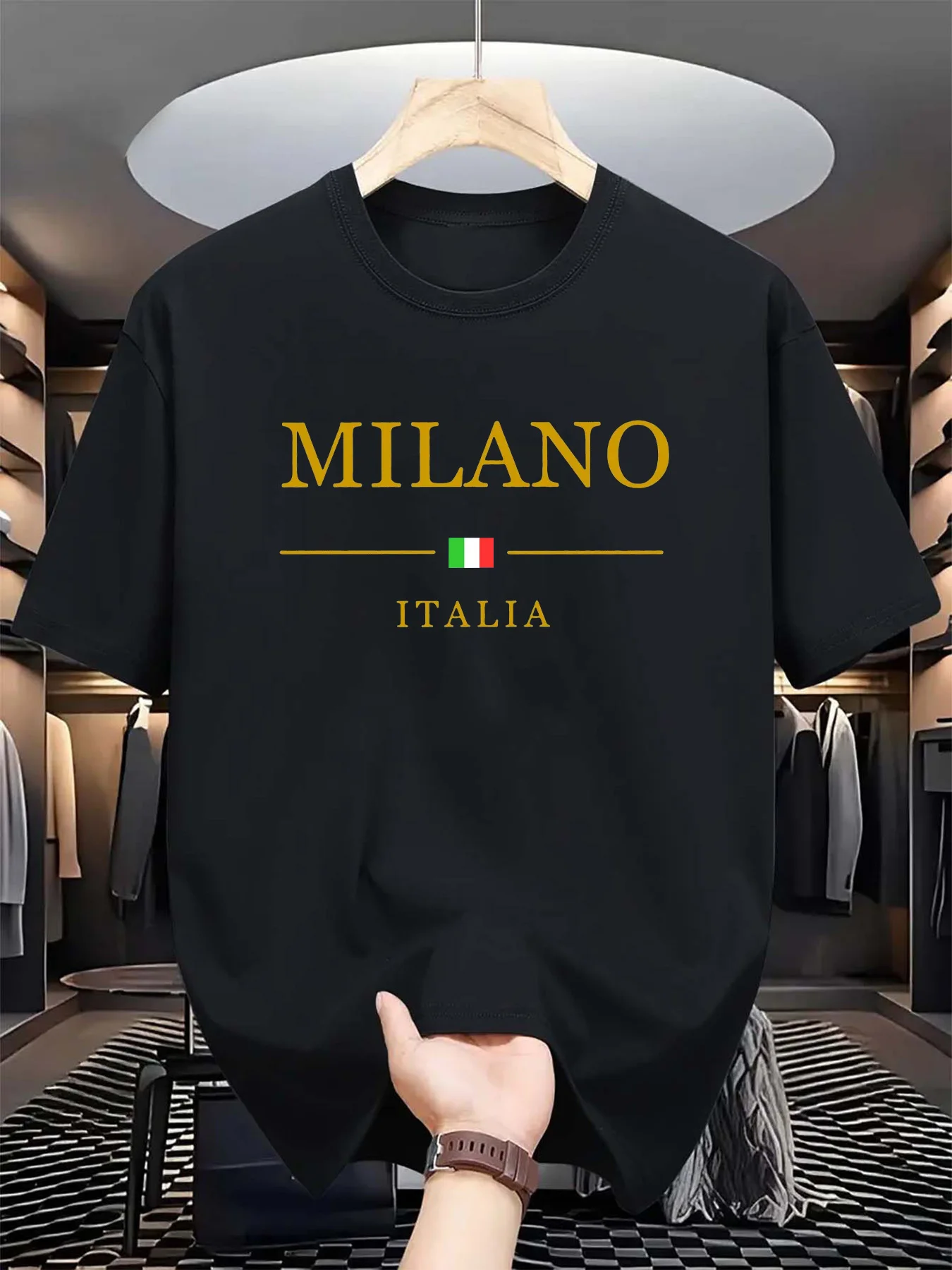 Camiseta de verano con estampa - Street Fashion Of Milan reseña y precio