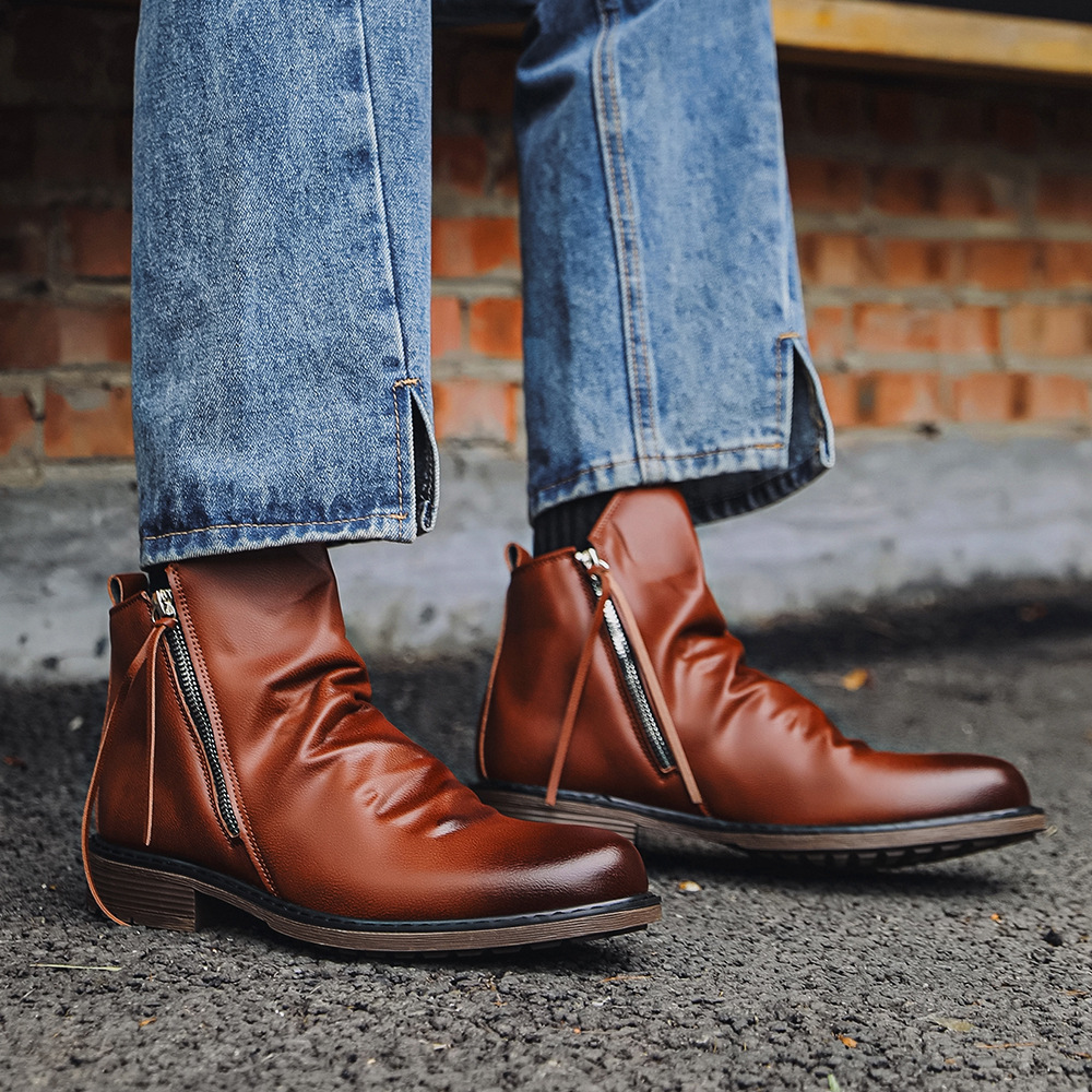 Botas de Motociclista Vintage  - Street Fashion Vintage reseña y precio