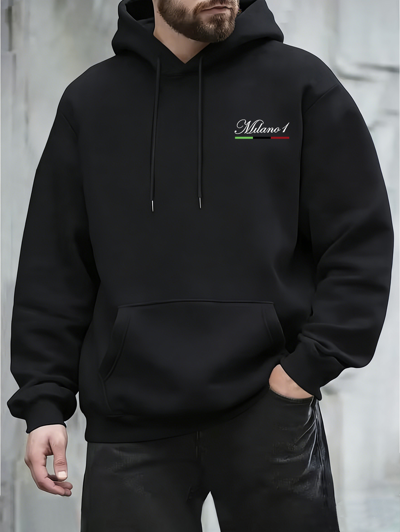 Sudadera con capucha de moda u - Street Fashion Of Milan reseña y precio