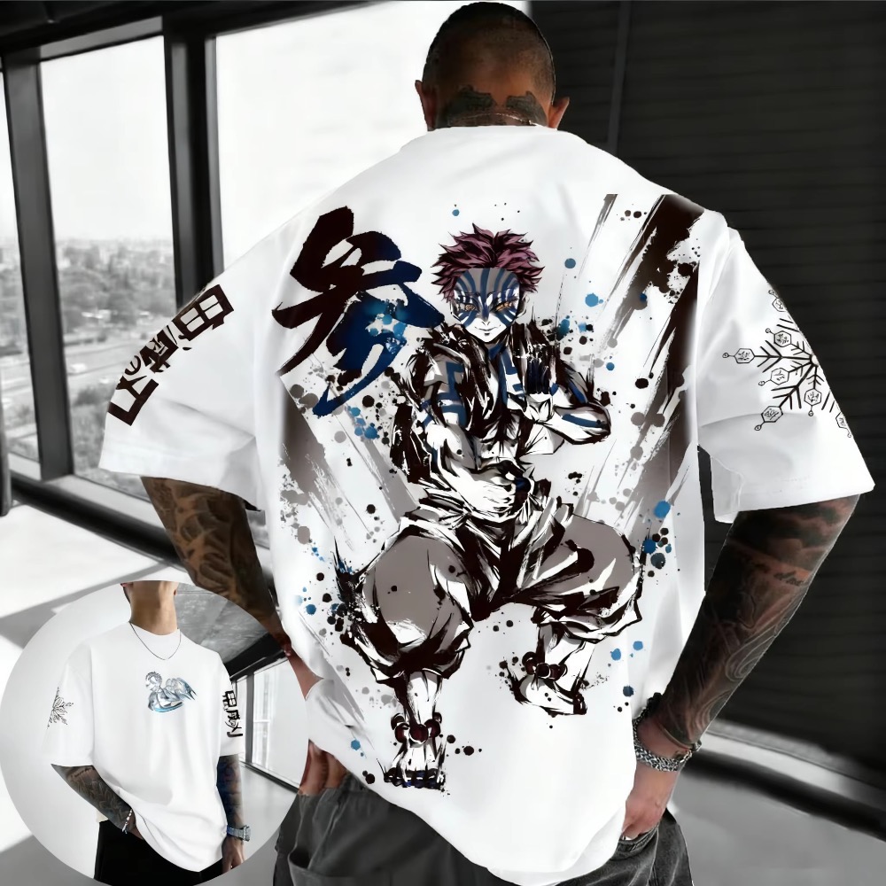 Camiseta de verano de talla gr - Street Fashion Anime reseña y precio
