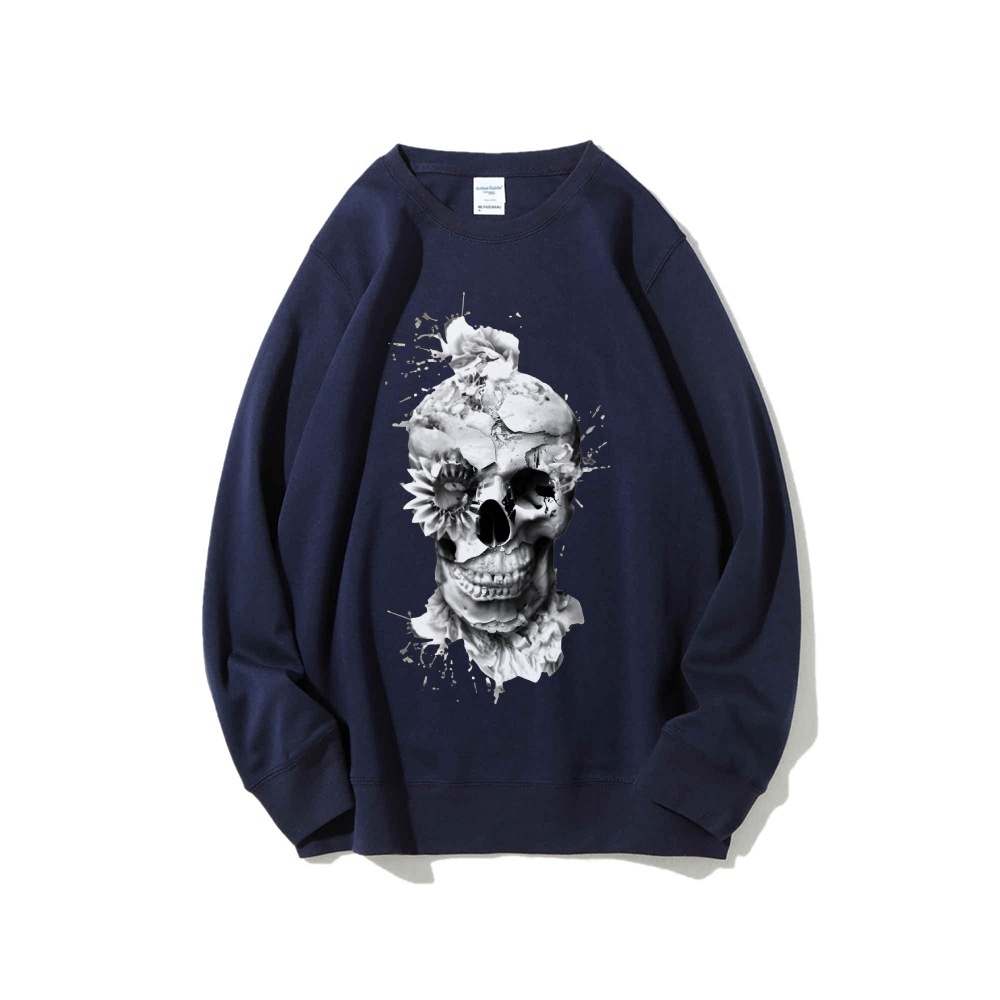 Sudadera de gran tamaño con es - Oversized Crewneck Fleece reseña y precio