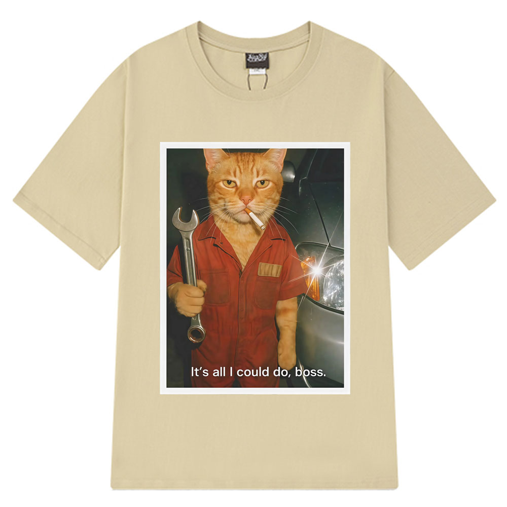 Camiseta divertida con estampa - Fashion Street Cat reseña y precio