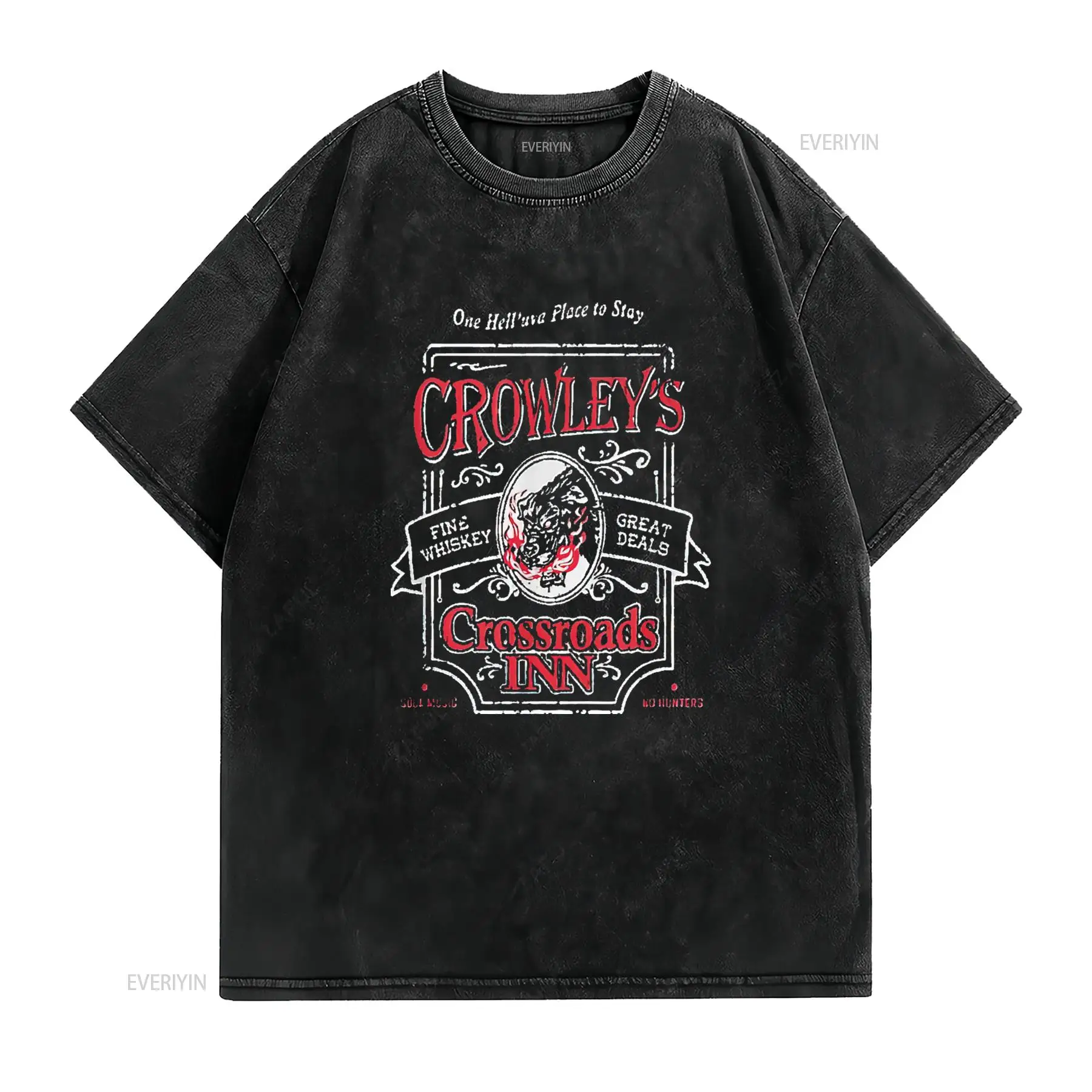 Camiseta sobrenatural Crowley  - Street Fashion Magazine reseña y precio