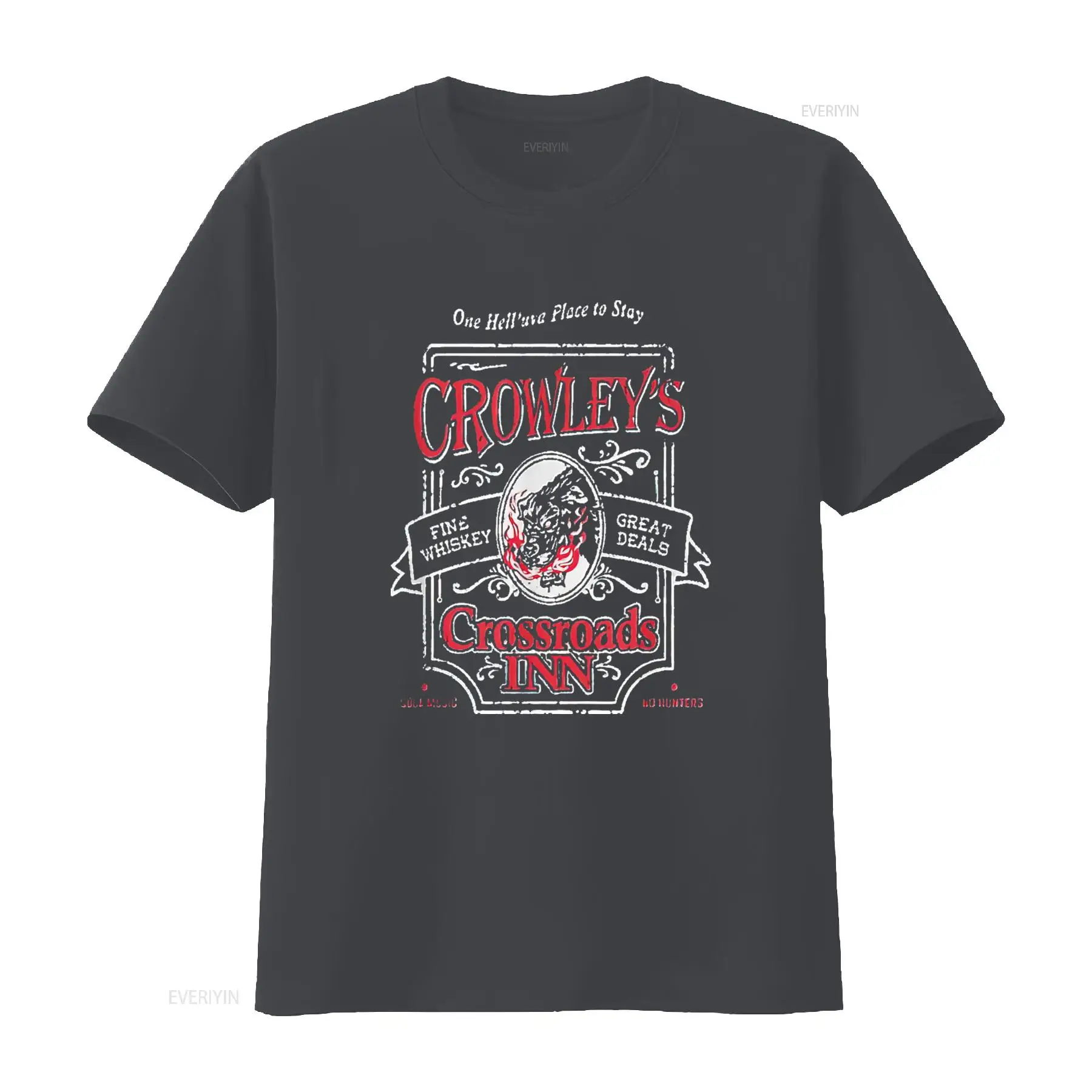 Camiseta sobrenatural Crowley  - Street Fashion Magazine reseña y precio