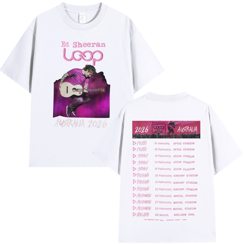 Camisetas de la gira Loop de E - Street Fashion Australia reseña y precio