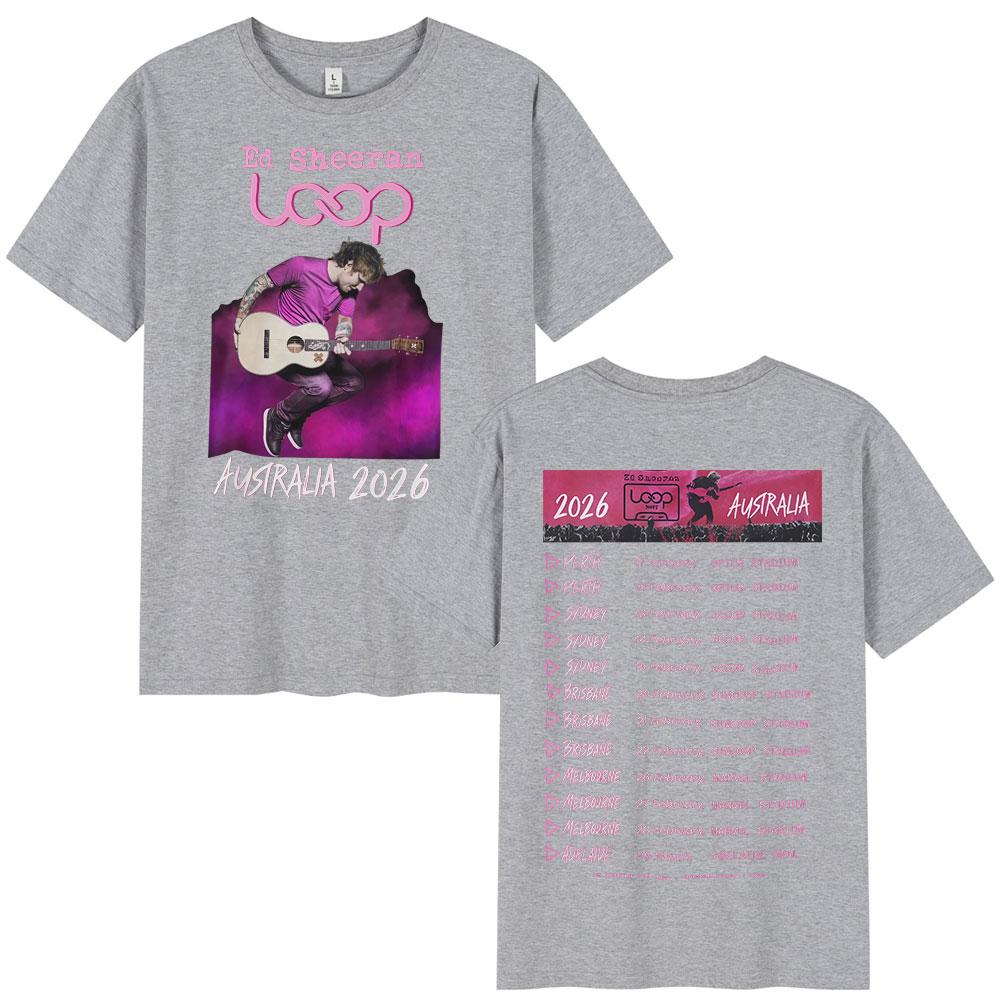 Camisetas de la gira Loop de E - Street Fashion Australia reseña y precio