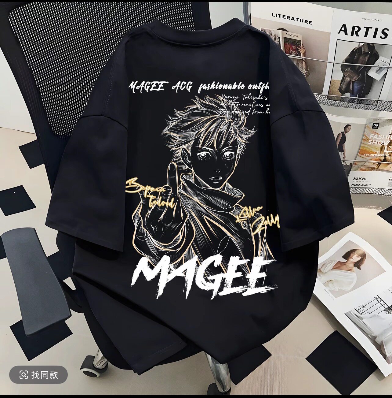 Camiseta Jujutsu Kaisen 2026 d - Street Fashion Anime reseña y precio