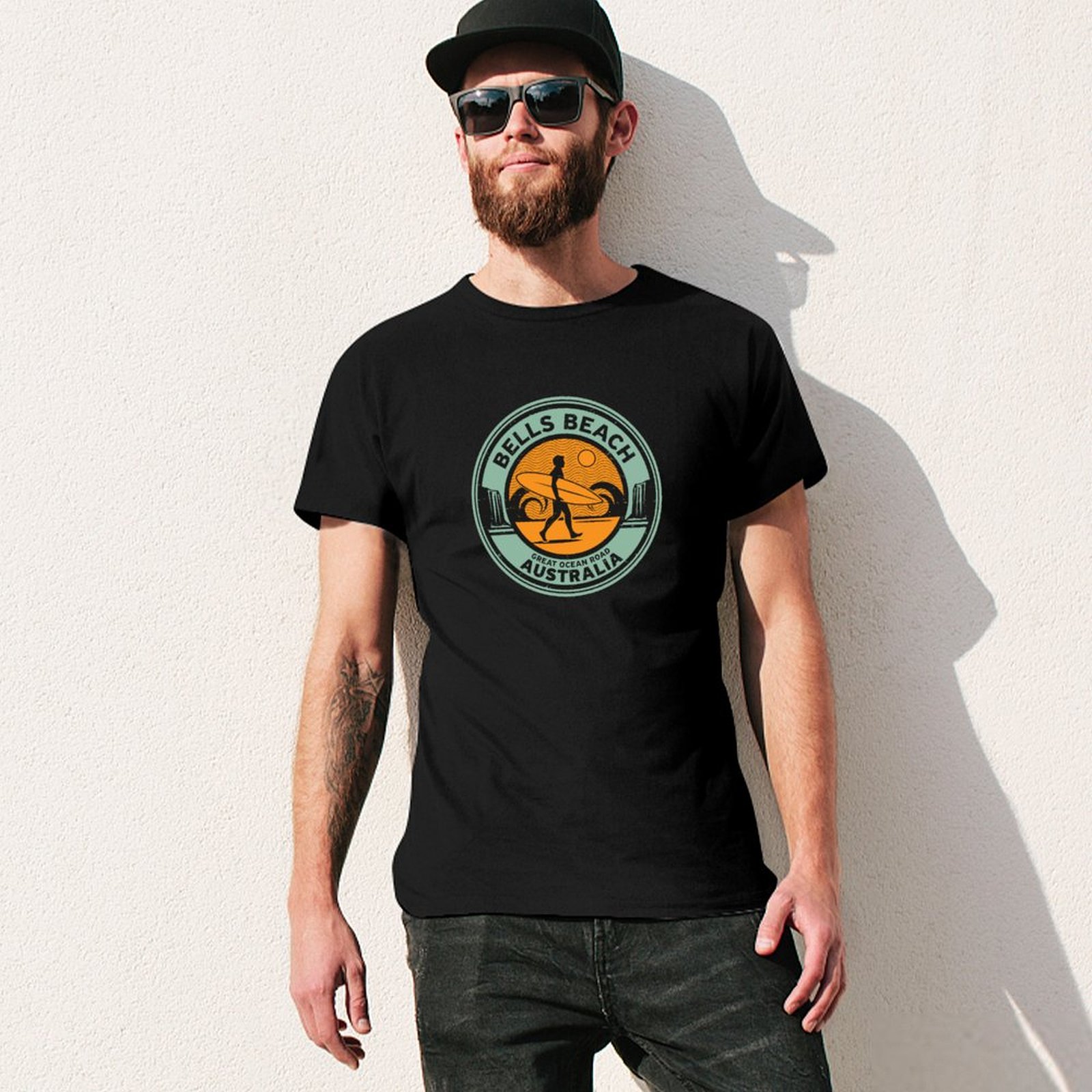 Camiseta Bells Beach, Australi - Street Fashion Australia reseña y precio