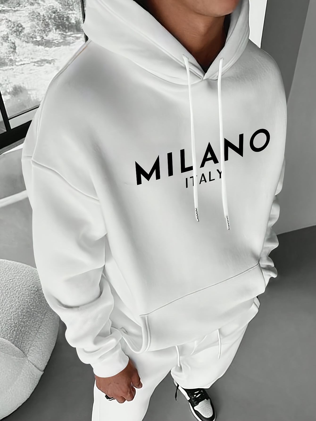 Sudadera con Capucha Milan Let - Street Fashion Of Milan reseña y precio