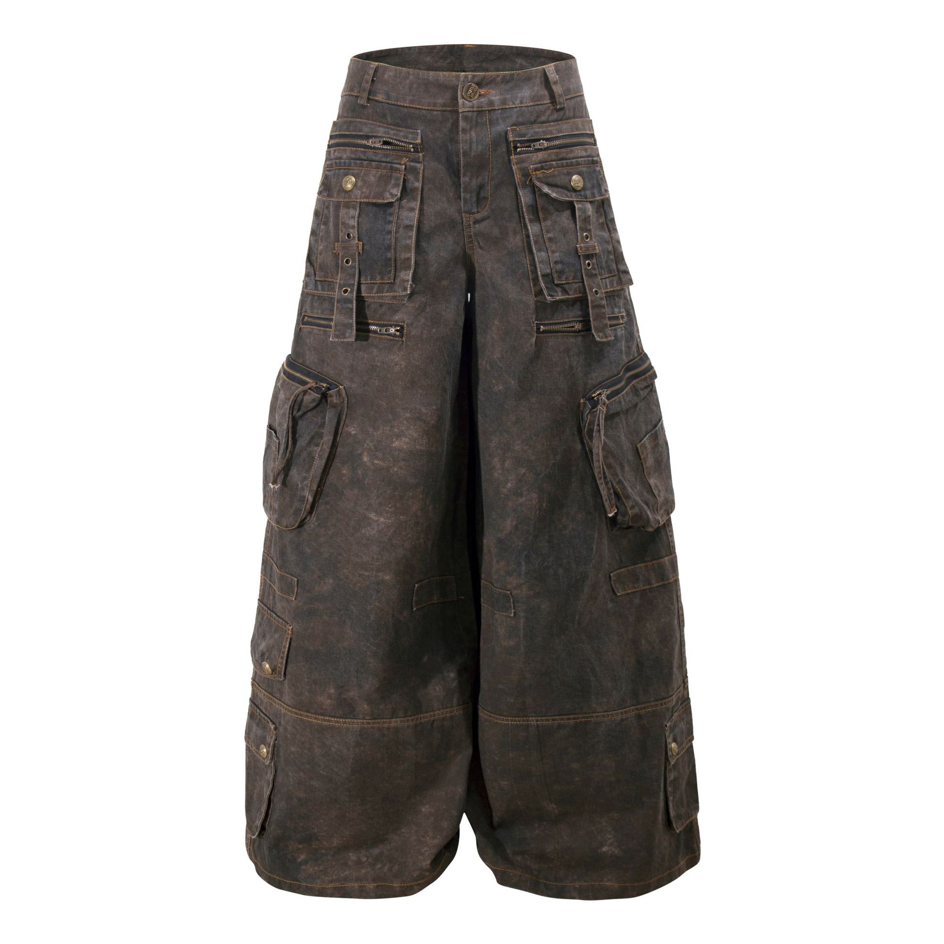Pantalones Cargo de Pierna Anc - Cargo Pant Wide reseña y precio