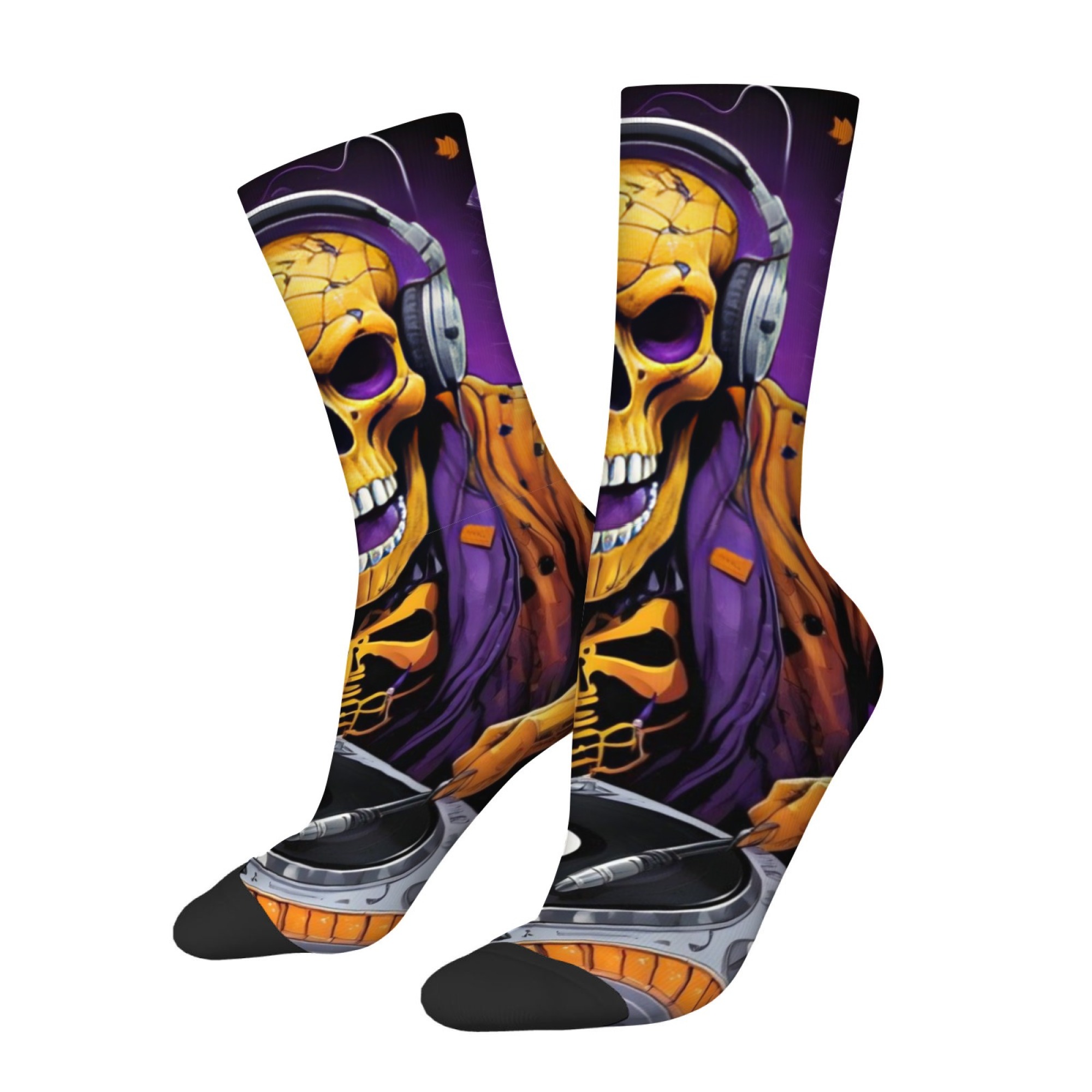 Calcetines góticos con estampa - Street Fashion Style Youtube reseña y precio