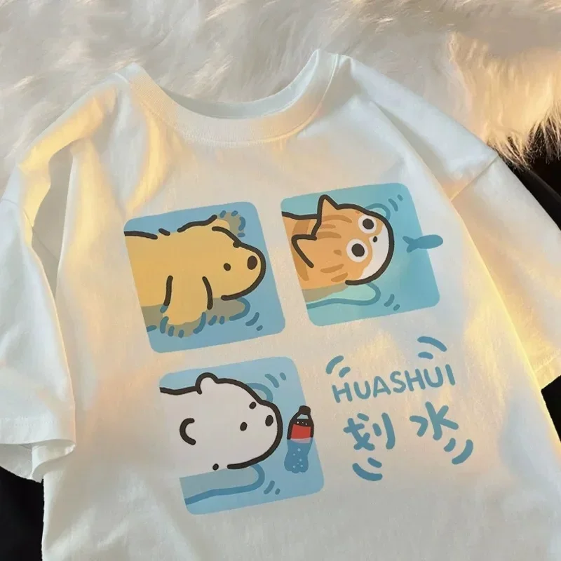 Camiseta divertida con diseño  - Fashion Street Cat reseña y precio