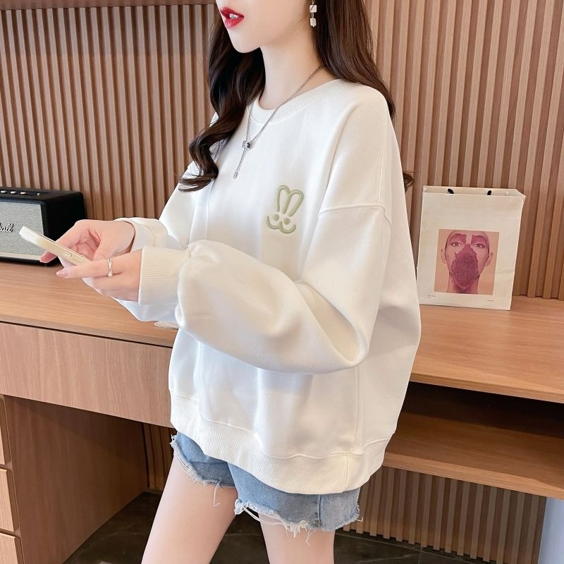 Sudadera Ligera de Cuello Redo - Oversized Crewneck Fleece reseña y precio