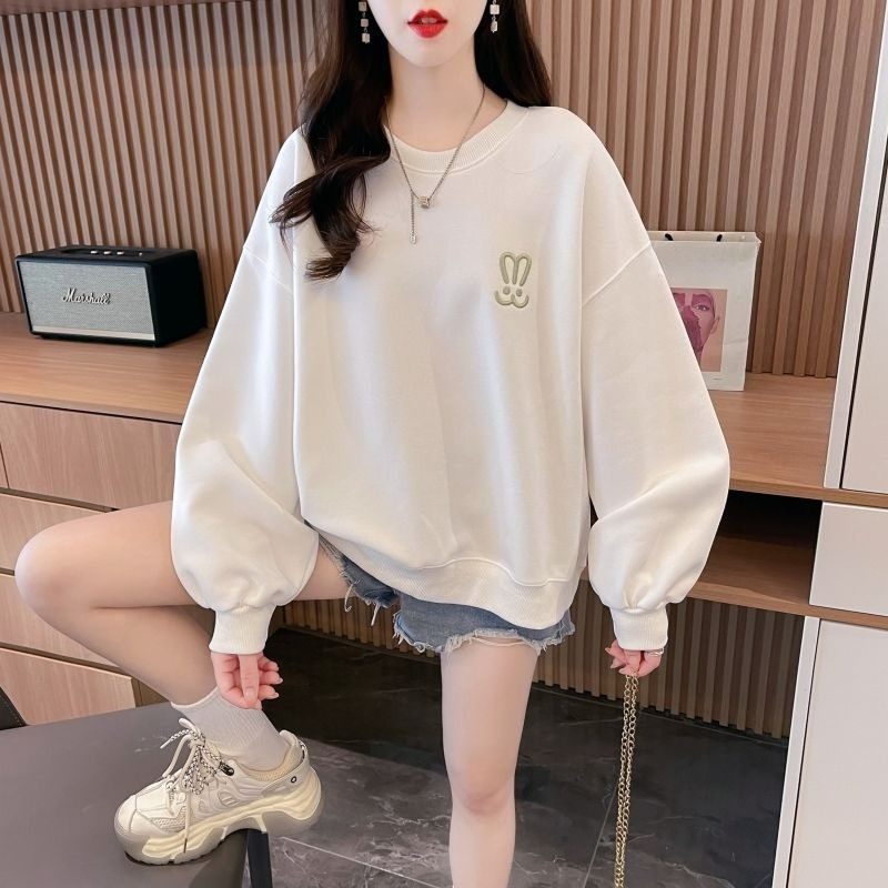 Sudadera Ligera de Cuello Redo - Oversized Crewneck Fleece reseña y precio